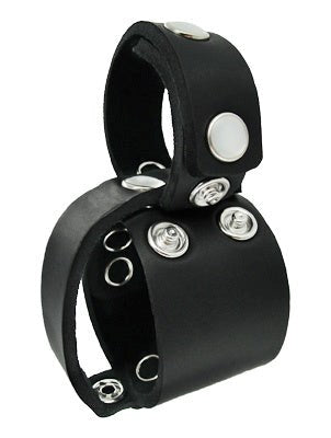 Vault Neoprene Stretcher With Removable Cock Ring Black Cock Rings