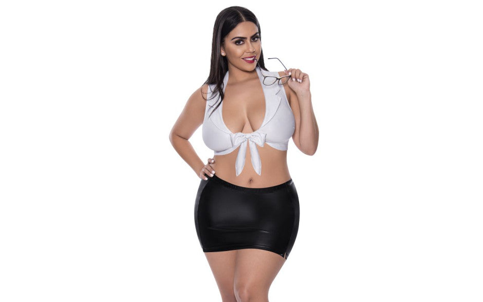 Exposed Lingerie Sexy CEO Womens Costume Fancy Dress Ups