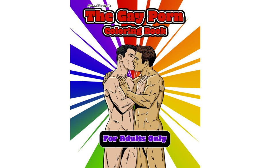 Wood Rocket The Gay Porn Novelty Colouring Book Party Gifts and Novelties