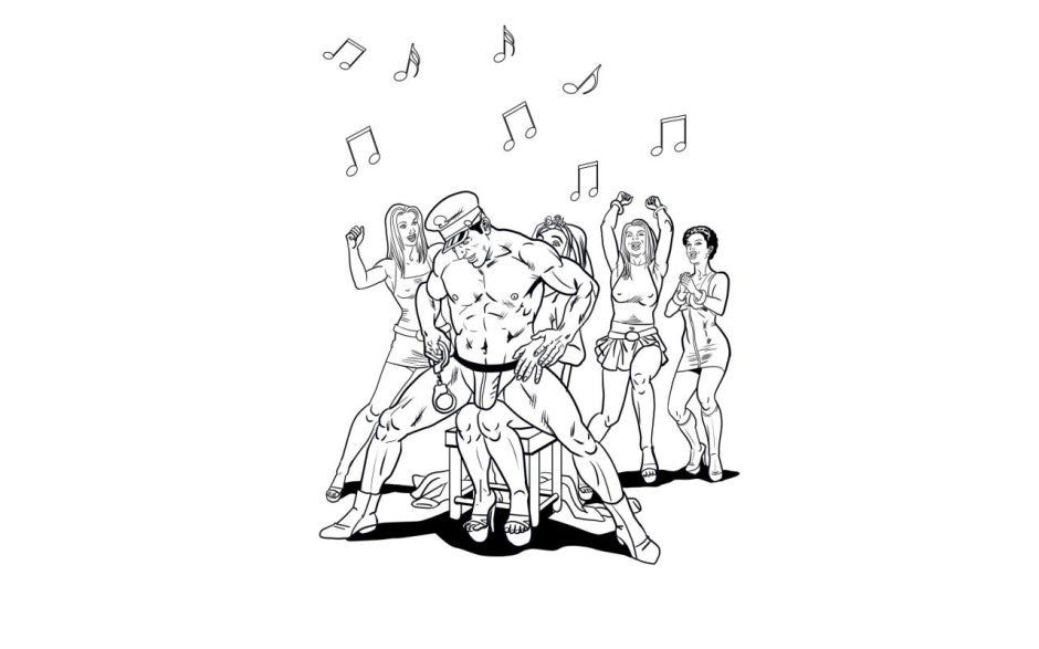 Wood Rocket Bachelorette Party Colouring Book Party Gifts and Novelties