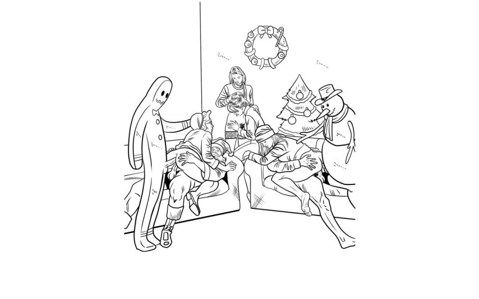 Wood Rocket The Dirtiest Christmas Colouring Book Ever Party Gifts and Novelties