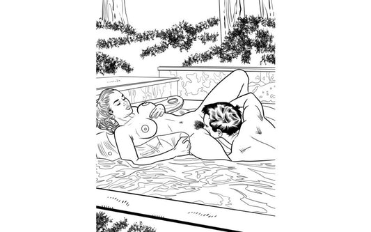 Wood Rocket Oral Sex Adult Colouring Book - Party Gifts and Novelties