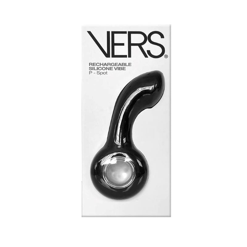 Vers P-Spot Vibe - Black Rechargeable Prostate Toys