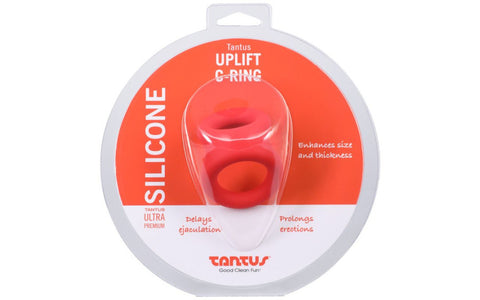 Tantus Uplift Soft and Stretchable Silicone Cock Ring - Stretchy Cock Rings
