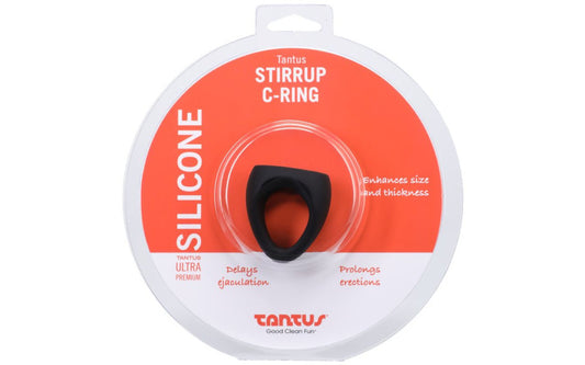 Tantus Stirrup Stretchy Mens Silicone Cock Ring - Stretchy Cock Rings