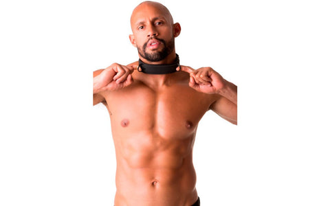 Sport Fucker Neoprene Bondage Collar - Collars and Leads