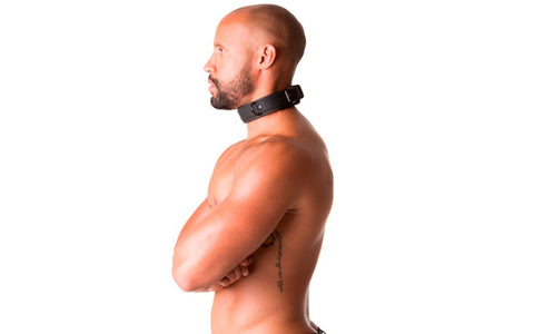 Sport Fucker Neoprene Bondage Collar - Collars and Leads
