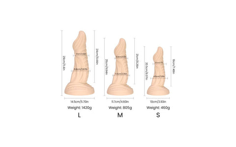 Sport Fucker Sphinx Liquid Silicone Dildo Medium - Non-Realistic Dildos