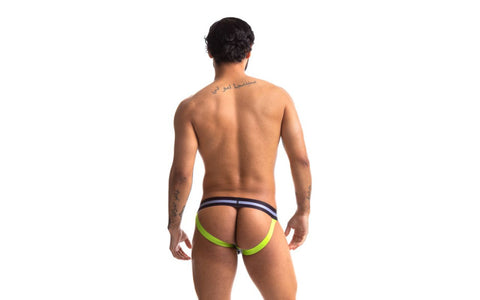 Sport Fucker Jersey Mens Jock Strap Black - Jocks and G-Strings