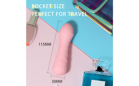 Drywell Barbie Yellow Vibrating Bullet Massager - Bullet Vibrators