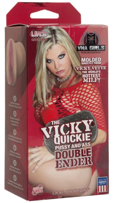 Vicky Vette Quickie Double Ender Male Masturbator Masturbators and Strokers