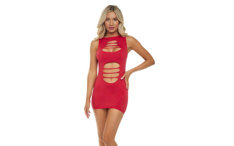 Pink Lipstick Cant Commit Womens Sexy Dress One Size - Skirts And Club Wear