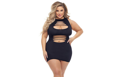 Pink Lipstick Cant Commit Women Clubwear Dress - Skirts And Club Wear