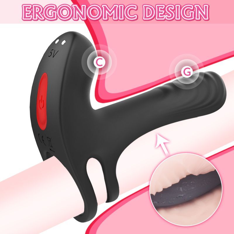 S-Hande Frank Remote Control Vibrating Penis Shaft Sex Toys For Couples