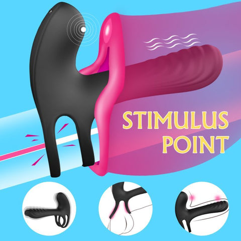 S-Hande Frank Remote Control Vibrating Penis Shaft - Sex Toys For Couples