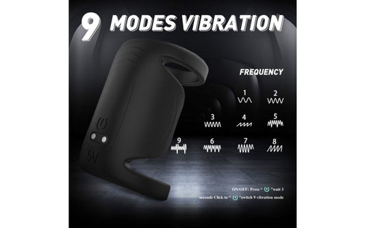 S-Hande Royal Dual Motor Penis Shaft Massager - Vibrating Cock Rings