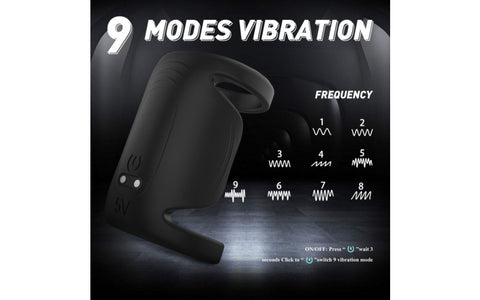 S-Hande Royal Dual Motor Penis Shaft Massager - Vibrating Cock Rings