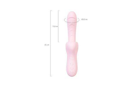 JOS Orali G Spot Vibrator With Massaging Tongue - G-Spot Vibrators