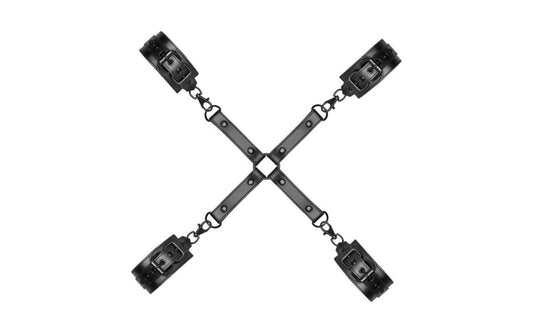 Bedroom Fantasies BDSM Play Hogtie With Hand & Ankle Cuffs Cuffs And Restraints