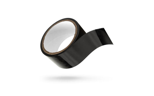 Bedroom Fantasies Bondage Tape 20m Black - Cuffs And Restraints