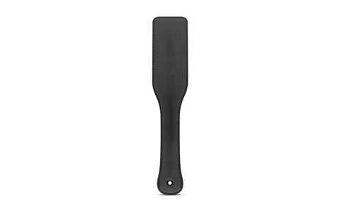 Bedroom Fantasies Faux Leather Bondage Paddle Black - Paddles And Slappers