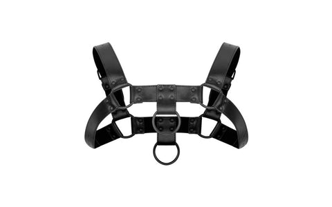 Bedroom Fantasies Bruno Fetish Play Harness Black - Cuffs And Restraints