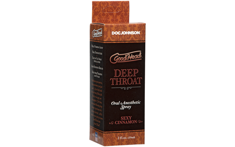 GoodHead Deep Throat Spray 59ml - Water Based Lubes