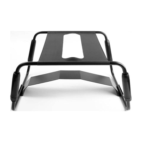 Daytona Adjustable Height Sex Chair With Handle a& Arch Bridge Black - Sex Furniture