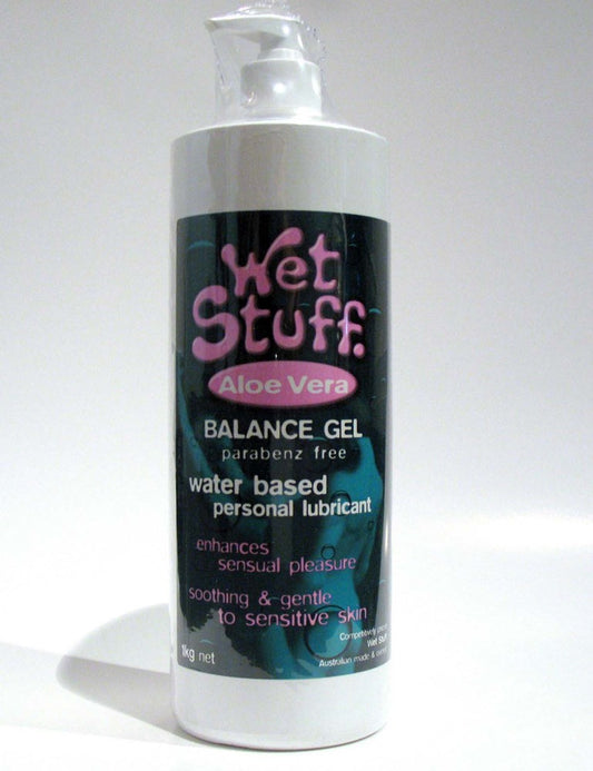 Wet Stuff Aloe Vera - Silky-Smooth Intimate Luxury Water Based Lubes