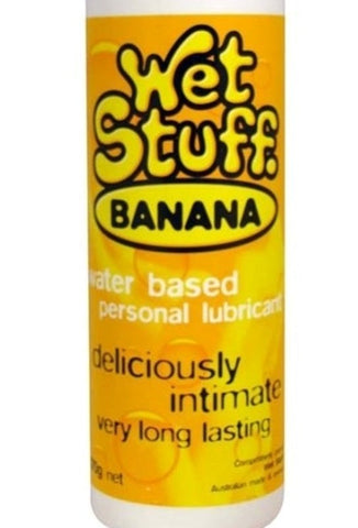 Wet Stuff Banana Lubricant - Water Based Lubes