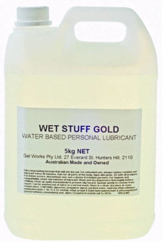 Wet Stuff Gold 5kg Water Based Lubes