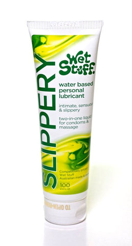 Silky Smooth Pleasure - Wet Stuff Intimate Lubricant - Water Based Lubes