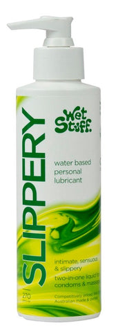 Silky Smooth Pleasure - Wet Stuff Intimate Lubricant - Water Based Lubes