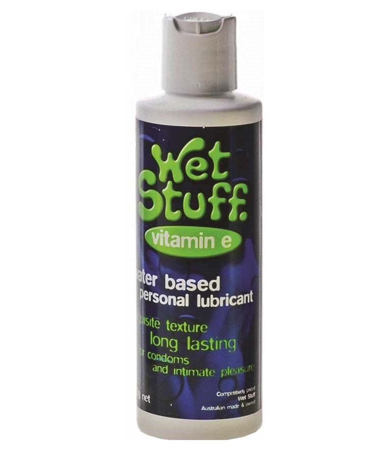 Wet Stuff With Vitamin E Lubricant Disc Top Water Based Lubes