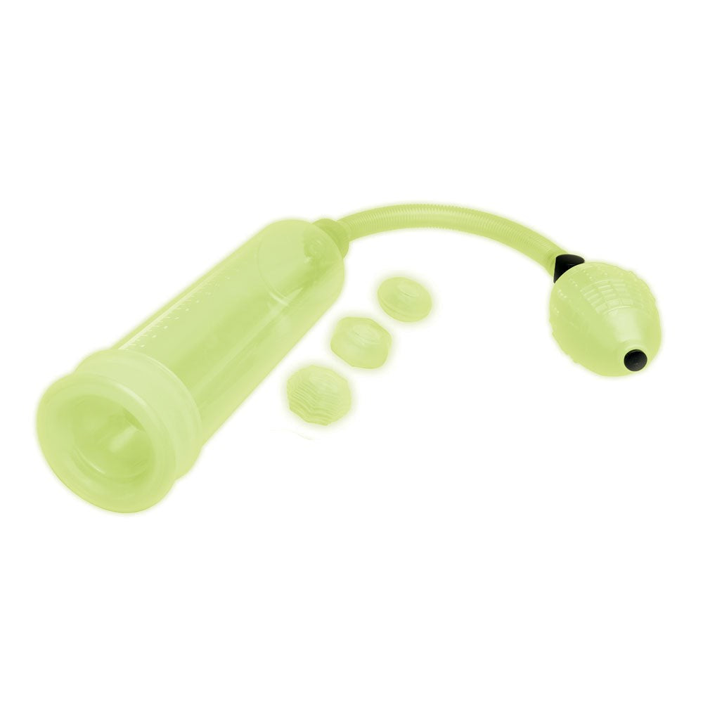 WhipSmart Glow In Dark Penis Pump Pumps, Extenders and Sleeves