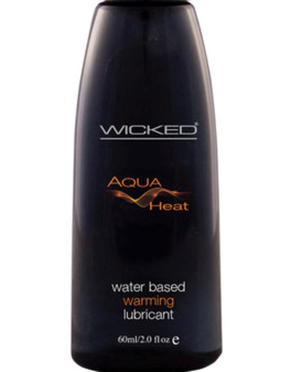 Wicked Aqua Heat Lube Water Based Lubes