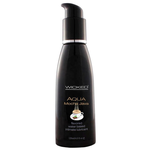 Wicked Aqua 120ml - Indulge in a Sensual Kissable Delight - Water Based Lubes