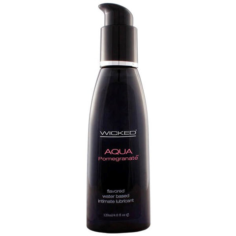 Wicked Aqua 120ml - Indulge in a Sensual Kissable Delight - Water Based Lubes
