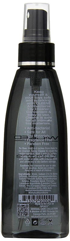 Wicked Cleene - Antibacterial Toy Cleaner for Safe & Sparkling Toys - Adult Toy Cleaner