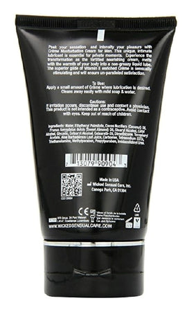 Wicked Creme To Liquid Masturbator Lube - Silicone Based Lubes