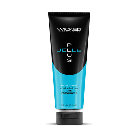 Wicked Jelle Plus - Natural Relaxants for Safer Anal Play - Water Based Lubes