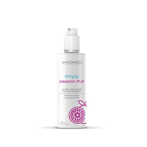 Wicked Simply Aqua Passion Fruit - Elevate Your Intimacy - Water Based Lubes