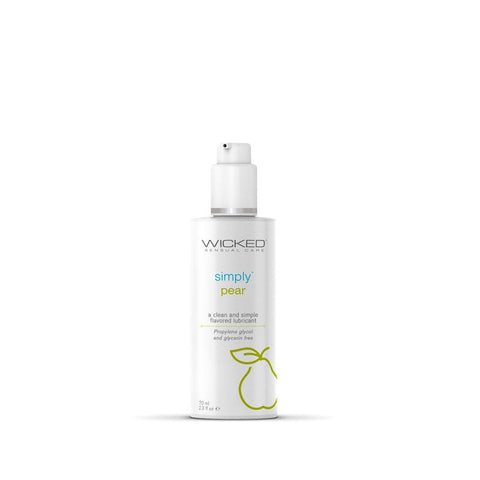 Wicked Sensual Care's Aqua Pear - Elevate Your Intimacy - Water Based Lubes