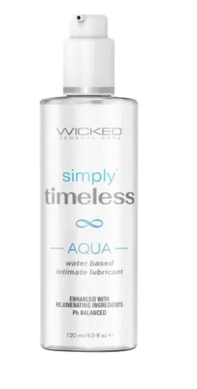 Wicked Simply Timeless Aqua 120ml Default Title Water Based Lubes