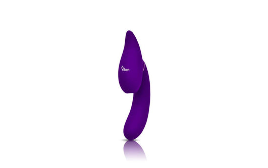 Viben Symphony 21 Mode Swivel Suction Head Triple Motor Clitoral Vibrator - Clit Ticklers and Pulsators