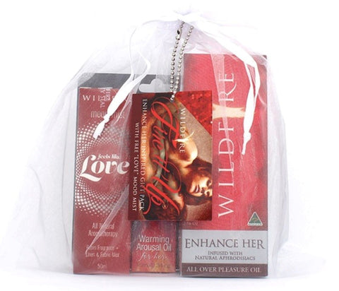 Wildfire Fire it Up Enhance Her Gift Pack - Delay and Excite Sprays