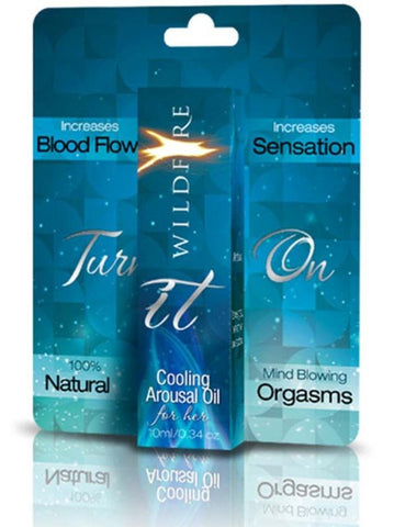 Wildfire Turn It On Arousal Oil - Delay and Excite Sprays