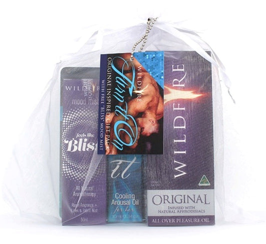 Wildfire Turn it On Black Gift Pack - Delay and Excite Sprays