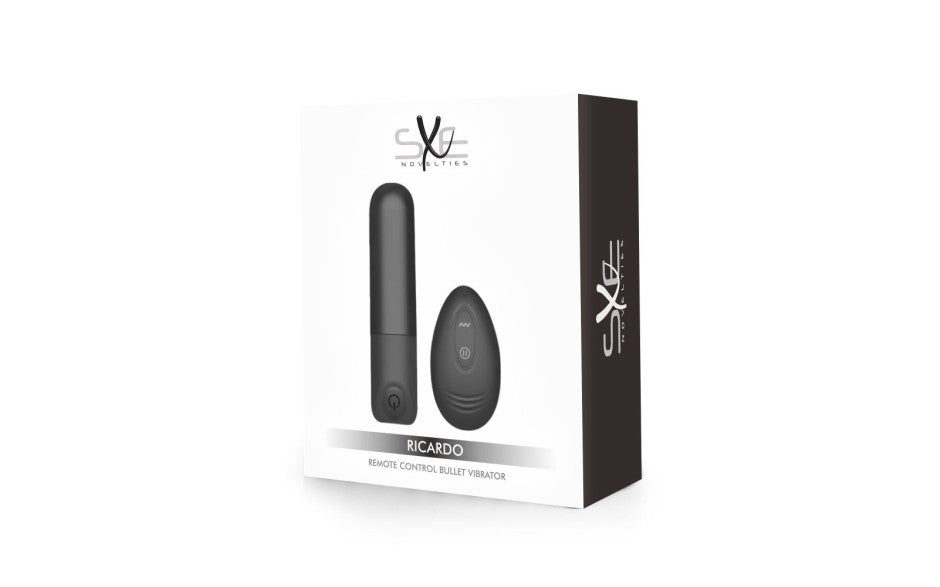 SXE Ricardo 10 Function Remote Control Bullet Vibrator Bullet Vibrators