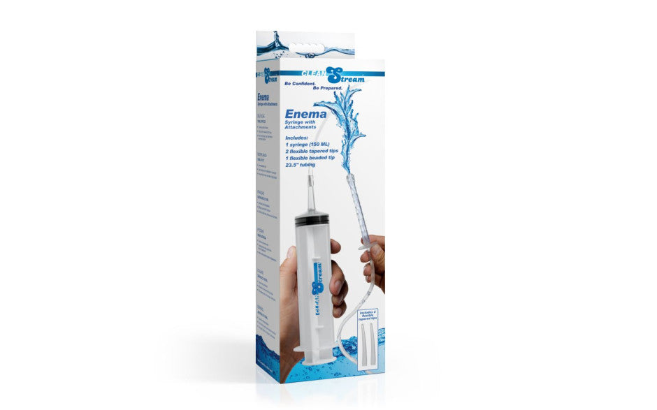 CleanStream Enema Syringe With Attachments Enemas and Douches